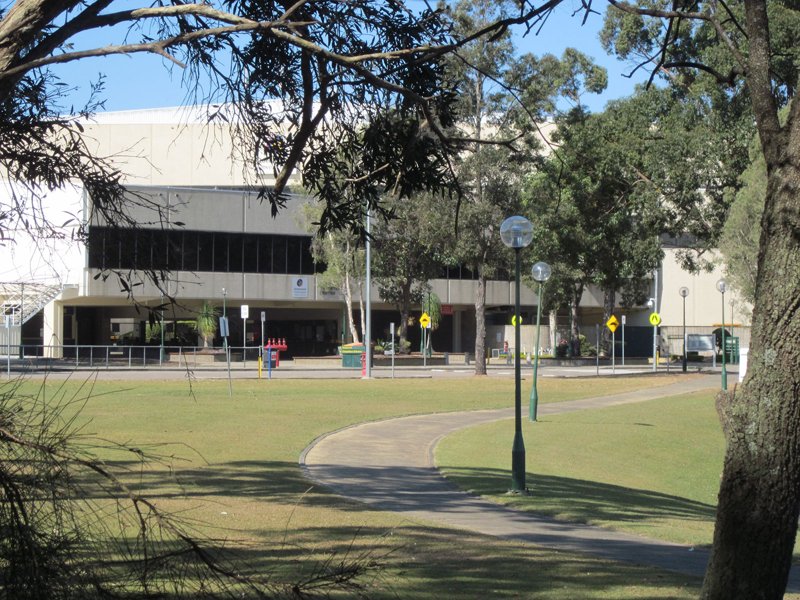 Brisbane Entertainment Centre nestled in natural surrounds