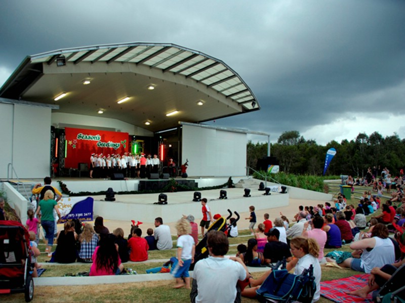 Open spaces for community festivities Open spaces for community festivities